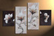 Flower, flowers, blossom, white blossom, multi piece flower, multi piece white flower