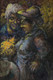 A couple (ART_6267_47536) - Handpainted Art Painting - 6in X 8in