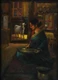 Rural house (ART_6267_47502) - Handpainted Art Painting - 21in X 28in