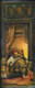 Lord Ganesha in his palace (ART_6267_47469) - Handpainted Art Painting - 9in X 21in