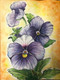 Flowers (ART_7420_48035) - Handpainted Art Painting - 10in X 12in