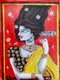 Original handmade painting -CHARULATA 2020 (ART_7390_48019) - Handpainted Art Painting - 12in X 16in