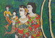 Deep Ocean Of Love (ART_5103_48375) - Handpainted Art Painting - 56in X 38in