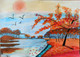 Spring Surprise (ART_7462_48357) - Handpainted Art Painting - 17in X 12in