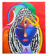 Lord Shiv (ART_7513_48757) - Handpainted Art Painting - 21in X 24in