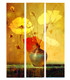 Landscape,Multipiece,Tree,Flowers,,Vase,Floral Vase,Flower Pot