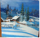 THE WINTER (ART_7115_49214) - Handpainted Art Painting - 20in X 19in