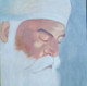 Sri Guru Nanak Dev Ji (ART_7535_48936) - Handpainted Art Painting - 15in X 20in