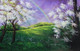 Rainbow in the morning (ART_5581_49525) - Handpainted Art Painting - 26in X 17in