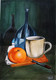Still life painting (ART_7602_49839) - Handpainted Art Painting - 8in X 11in