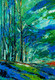 Silent Night (ART_2571_49822) - Handpainted Art Painting - 18in X 26in