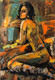 Love Days Angelina (ART_2571_49819) - Handpainted Art Painting - 18in X 26in