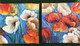 Flower painting  (ART_6706_42178) - Handpainted Art Painting - 24in X 12in