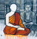 Sarnath (ART_7129_49374) - Handpainted Art Painting - 32in X 33in