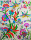 Tropical garden (ART_4966_49346) - Handpainted Art Painting - 11in X 14in