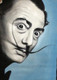My Favorite And Best Fabulous Artist SERVIDOR DALI Portrait With Handmade (ART_7555_49433) - Handpainted Art Painting - 19in X 28in