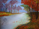 River Scape (PRT_5839_50245) - Canvas Art Print - 24in X 18in