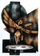 A dreamer (ART_7522_50058) - Handpainted Art Painting - 11in X 15in