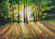Forest  (ART_7420_49034) - Handpainted Art Painting - 12in X 10in