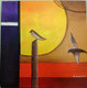 Birds (ART_7415_47752) - Handpainted Art Painting - 12in X 12in