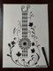 HANDMADE MANDALA ART - The Guitar (ART_7662_50587) - Handpainted Art Painting - 12in X 16in