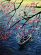 The Boat (ART_7659_51176) - Handpainted Art Painting - 8in X 10in
