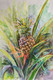 Fortress of Solitude_Pineapple (ART_7640_51049) - Handpainted Art Painting - 15in X 22in