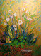 Aboriginies Impressionistic painting on local plants and weeds (ART_7640_50719) - Handpainted Art Painting - 24in X 36in