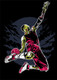 Zombie Slam Dunk (PRT_1769) - Canvas Art Print - 21in X 29in