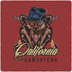 California Gangster 2 (PRT_1876) - Canvas Art Print - 27in X 27in