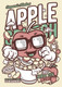 Apple Crunch (PRT_2509) - Canvas Art Print - 21in X 29in