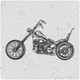 Motorcycle (PRT_2744) - Canvas Art Print - 28in X 28in