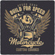 Build For Speed (PRT_2763) - Canvas Art Print - 28in X 28in