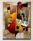 Music 12 - 24in x 36in ,RTCSB_15_2436,24in x 36in ,Music,Sangit,Songs, Musical instrument,Oil Colors,Canvas,Cmmunity Artists Group,Museum Quality - 100% Handpainted