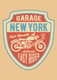 New York Garage (PRT_3137) - Canvas Art Print - 21in X 29in