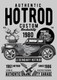 Hotrod Custom (PRT_3378) - Canvas Art Print - 21in X 29in