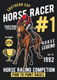 Horse Racer (PRT_3391) - Canvas Art Print - 21in X 29in