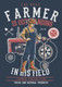 Farmer (PRT_3389) - Canvas Art Print - 21in X 29in