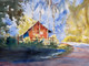 HOME ALONE (ART_5774_51517) - Handpainted Art Painting - 20in X 14in