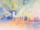 FINE MORNING AT JM ROAD (ART_5774_51509) - Handpainted Art Painting - 14in X 10in