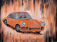 Orange Rust (ART_5839_51627) - Handpainted Art Painting - 24in X 18in