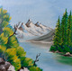 Landscape (ART_7699_51290) - Handpainted Art Painting - 12in X 12in