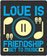 Love-is-friendship-set-to-music (PRT_4076) - Canvas Art Print - 26in X 31in