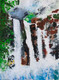 Ganga Falls @ Gangotri (ART_3251_51978) - Handpainted Art Painting - 25in X 33in