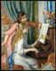 Two Young Girls At The Piano by Auguste Renoir
(PRT_4472) - Canvas Art Print - 18in X 23in