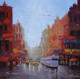 The City of Joy (ART_7774_52369) - Handpainted Art Painting - 24in X 24in