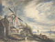 A Mill Near Colchester Artist-John Constable
(PRT_4709) - Canvas Art Print - 21in X 16in