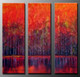 The Other Side - 36in X 36in(12in X 36in X each X 3Pcs.),RTCSB_51_3636,Oil Colors,Museum Quality - 100% Handpainted,Multipiece Paintings,Modern art - Buy Painting Online in India.