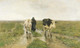 Changing Pasture by Anton Mauve
(PRT_5130) - Canvas Art Print - 21in X 13in