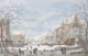 Snow Falling On A Dutch Town by Abraham Rademaker
(PRT_5142) - Canvas Art Print - 22in X 14in